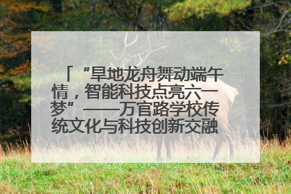 “旱地龙舟舞动端午情，智能科技点亮六一梦”——万官路学校传统文化与科技创新交融的精彩盛宴