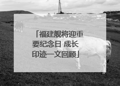 福建舰将迎重要纪念日 成长印迹一文回顾