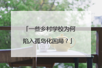 一些乡村学校为何陷入孤岛化困局？