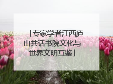 专家学者江西庐山共话书院文化与世界文明互鉴