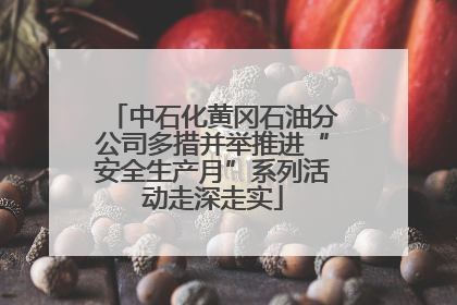 中石化黄冈石油分公司多措并举推进“安全生产月”系列活动走深走实