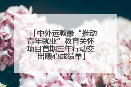 中外运敦豪“推动青年就业”教育关怀项目首期三年行动交出暖心成绩单