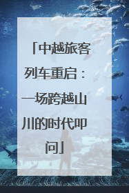 中越旅客列车重启：一场跨越山川的时代叩问