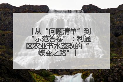 从“问题清单”到“示范答卷”：利通区农业节水整改的“蝶变之路”
