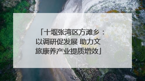 十堰张湾区方滩乡：以调研促发展 助力文旅康养产业提质增效