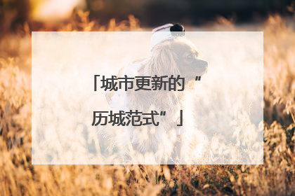 城市更新的“历城范式”