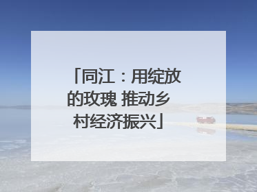 同江：用绽放的玫瑰 推动乡村经济振兴