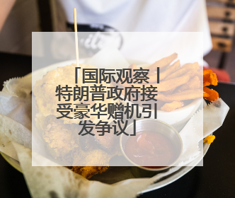 国际观察丨特朗普政府接受豪华赠机引发争议
