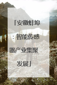 安徽蚌埠：智能传感器产业集聚发展