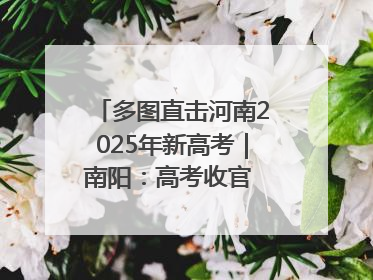 多图直击河南2025年新高考｜南阳：高考收官 未来可期