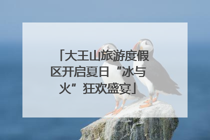 大王山旅游度假区开启夏日“冰与火”狂欢盛宴