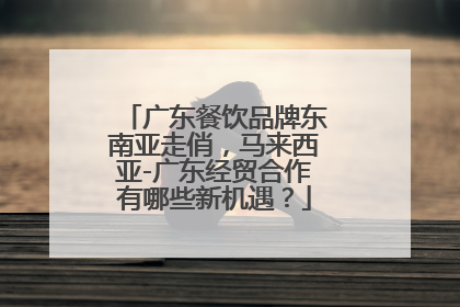 广东餐饮品牌东南亚走俏，马来西亚-广东经贸合作有哪些新机遇？