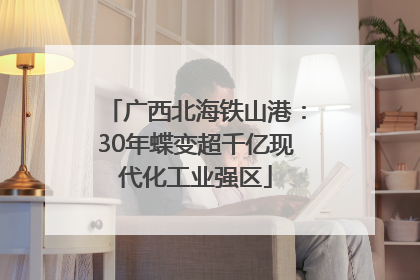 广西北海铁山港：30年蝶变超千亿现代化工业强区