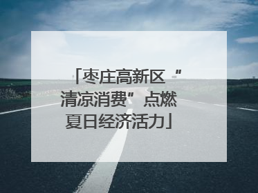 枣庄高新区“清凉消费”点燃夏日经济活力