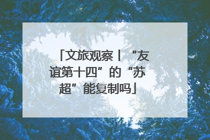 文旅观察丨“友谊第十四”的“苏超”能复制吗