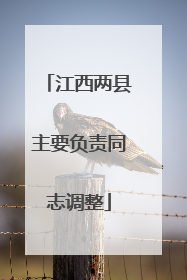 江西两县主要负责同志调整