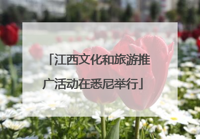 江西文化和旅游推广活动在悉尼举行