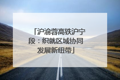 沪渝蓉高铁沪宁段：织就区域协同发展新纽带
