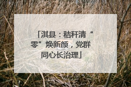 淇县：秸秆清“零”焕新颜，党群同心长治理
