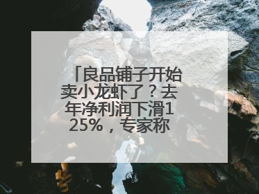 良品铺子开始卖小龙虾了？去年净利润下滑125%，专家称转型极为关键