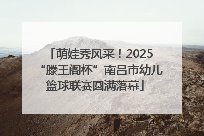 萌娃秀风采！2025“滕王阁杯”南昌市幼儿篮球联赛圆满落幕