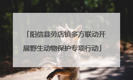 阳信县劳店镇多方联动开展野生动物保护专项行动
