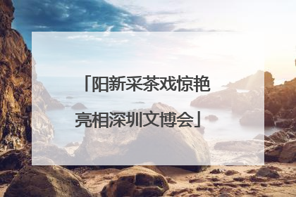 阳新采茶戏惊艳亮相深圳文博会