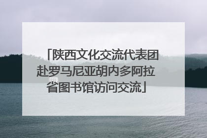 陕西文化交流代表团赴罗马尼亚胡内多阿拉省图书馆访问交流