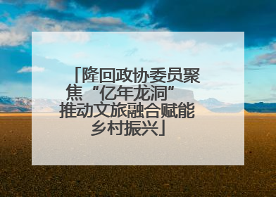隆回政协委员聚焦“亿年龙洞” 推动文旅融合赋能乡村振兴