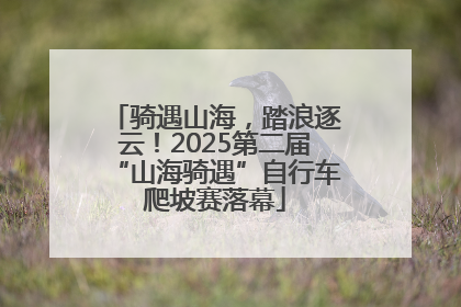 骑遇山海，踏浪逐云！2025第二届“山海骑遇”自行车爬坡赛落幕