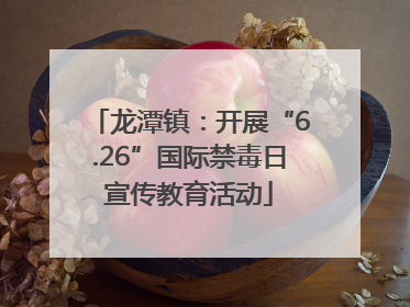 龙潭镇：开展“6.26”国际禁毒日宣传教育活动