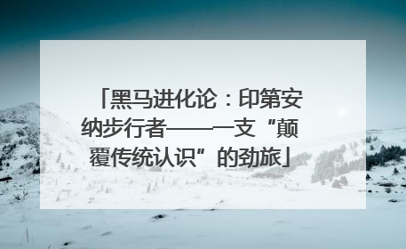 黑马进化论：印第安纳步行者——一支“颠覆传统认识”的劲旅