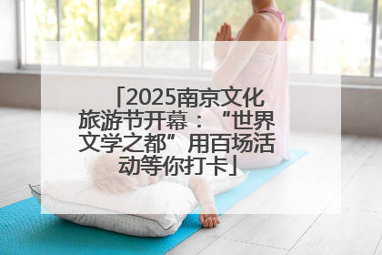 2025南京文化旅游节开幕：“世界文学之都”用百场活动等你打卡